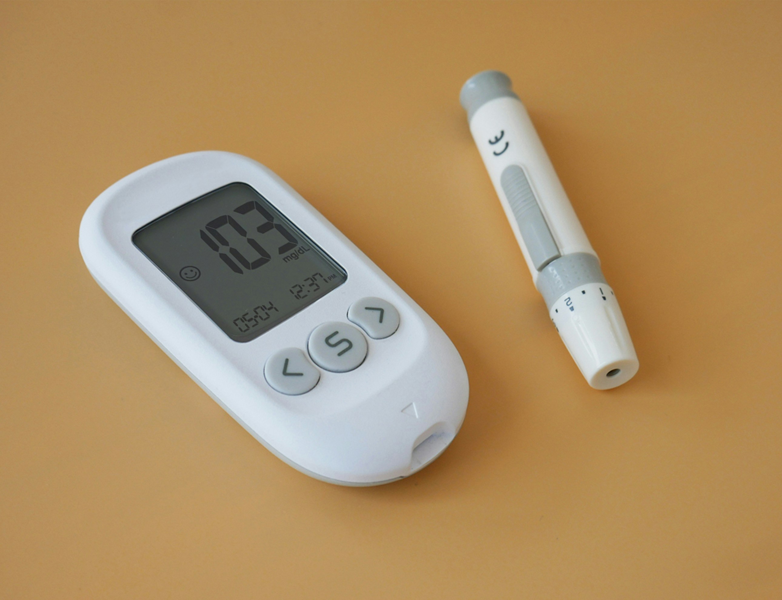 A patient adjusts a medical device smart watch.