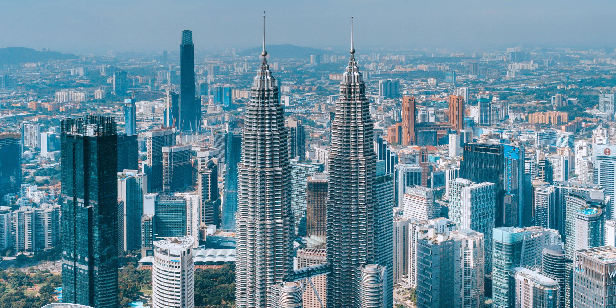 Kuala Lumpur Malaysia Skyline