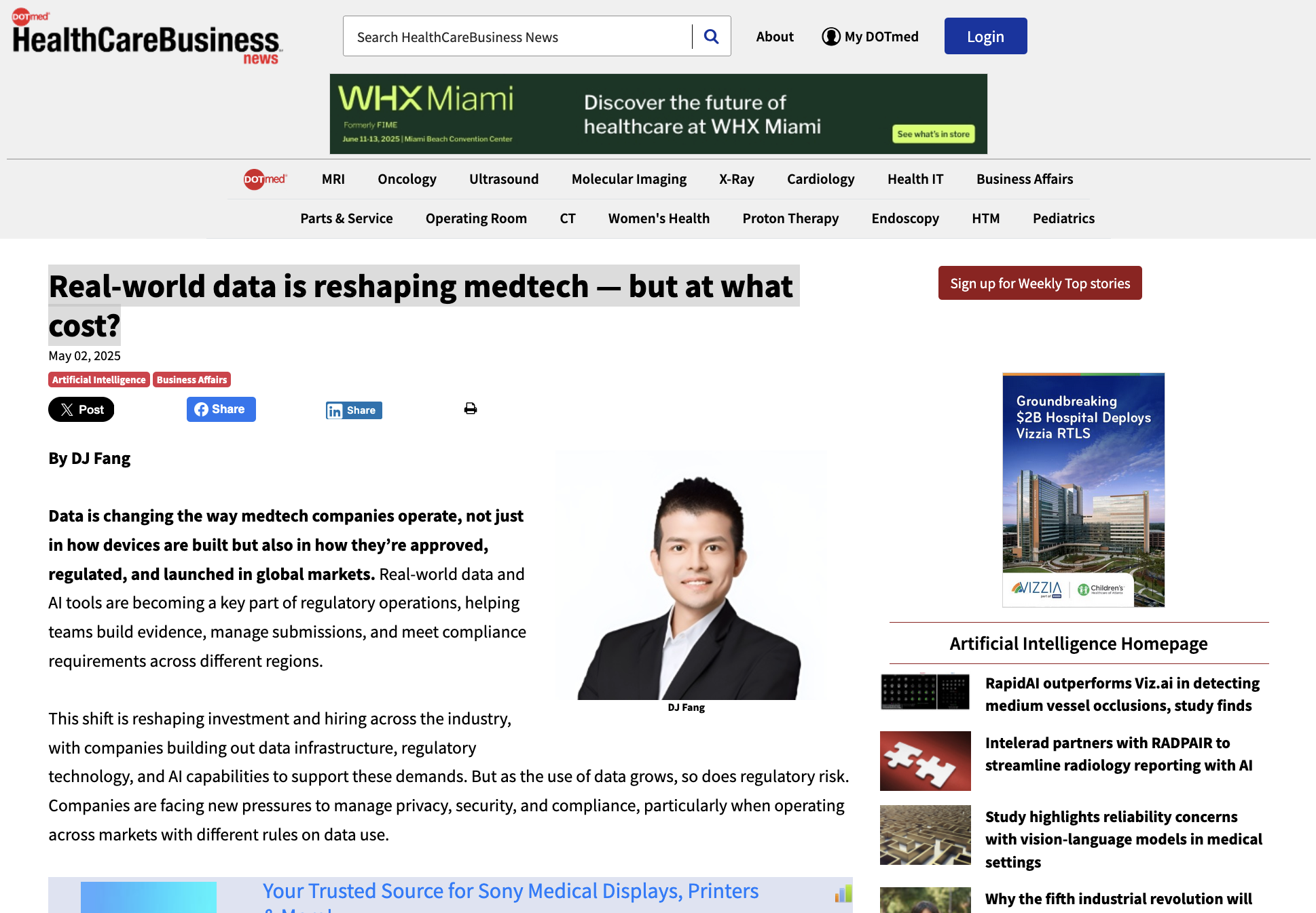 Real-world data is reshaping medtech — but at what cost?