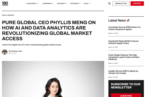 PURE Global CEO on AI & Data Analytics Revolutionizing Markets