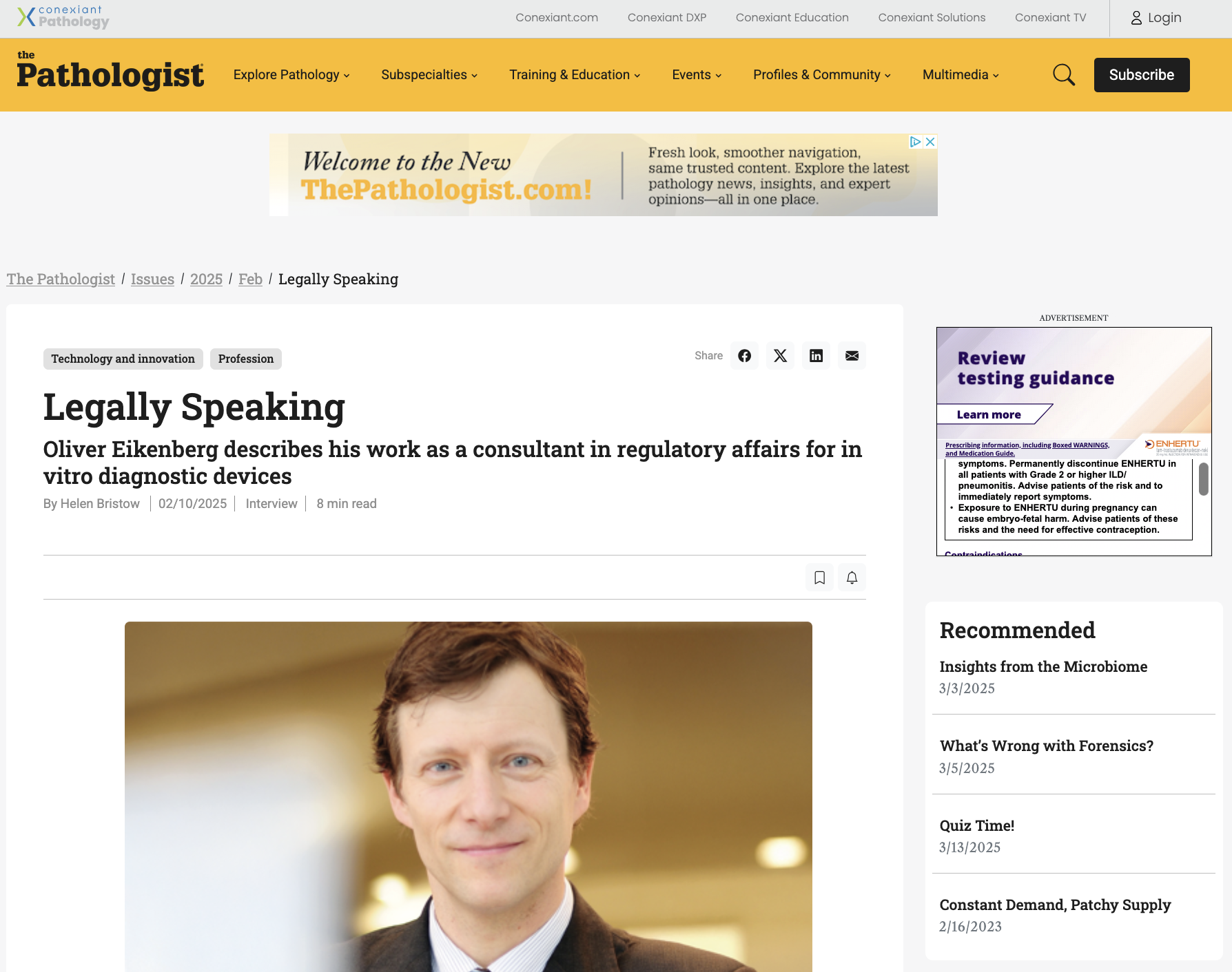 Legally Speaking