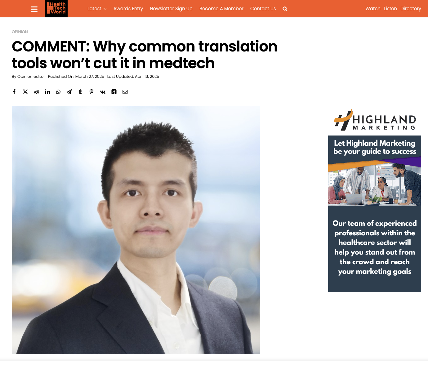 Why Common Translation Tools Won’t Cut It in MedTech